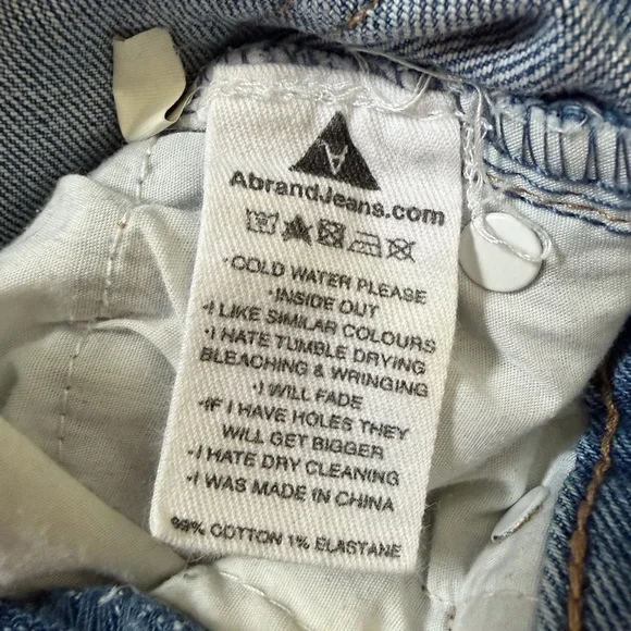 A Brand ‘94 High slim light wash jeans size 24 - Picture 8 of 9